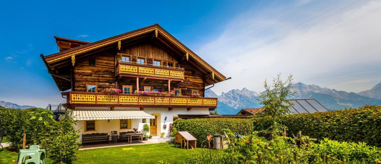 Ferienwohnung Kracherbauer Saalfelden Dış mekan fotoğraf